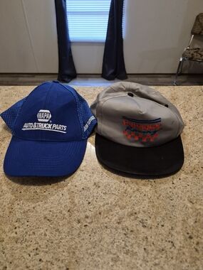 Napa Auto & Truck Parts/ Purlator Racing Snapback Hats Blue Mesh Back Cap